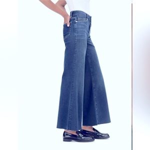 FRAME Le Palazzo Crop Raw After Jean